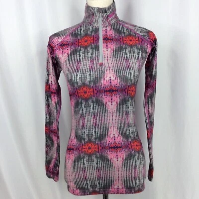 Nike Pro Combat Mujer’s XS Hyperwarm 1/4 Cremallera Pullover Ajustado Entrenamiento Top Foto 1 de 4