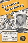 1955 Coventry v Leicester Speedway Programme (2/4/55)