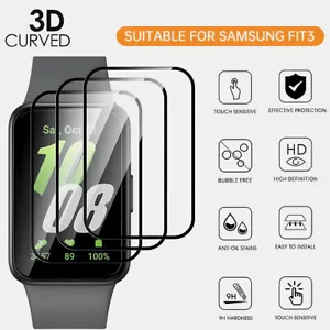 3PCS Ultra-HD Film Screen Protector for Samsung Galaxy Fit3 3D Anti-scratch Film - Bild 1 von 11