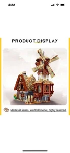 Mork building blocks MOC Medieval Windmill Model 033009 hard to find - Picture 1 of 6