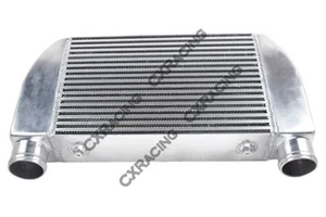 Intercooler de aluminio de un lado CXRacing V-Mount 25""x12""x4"" para Mazda RX7 Ford - Imagen 1 de 11