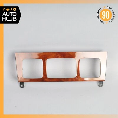 00-06 Mercedes W220 S55 AMG CL500 AIRE ACONDICIONADO CLIMATIZADOR MOLDURA MADERA FABRICANTE DE EQUIPOS ORIGINALES Foto 1 de 4