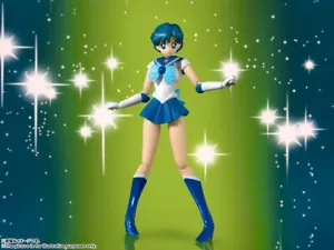 TamashiiI Nations Bandai S.H.Figuarts Sailor Mercury Animación Edición Color EE. UU. - Imagen 1 de 4