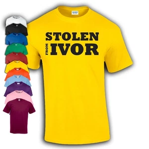 Stolen From Ivor T-Shirt | Retro | Manchester | 90s - Picture 1 of 1