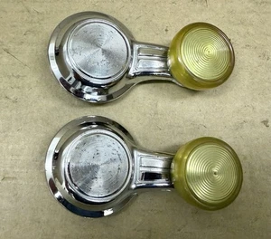 GM Chevrolet Oldsmobile Buick Pontiac Vent Window Crank w/Clear Knob Pair - Picture 1 of 11