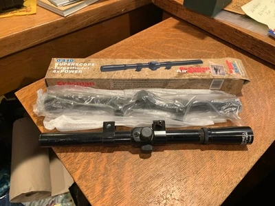 2 Vintage Scopes Bushnell Sportview & Crosman Both are 4x - 15 mm w/Mounts. - Image 1 of 4