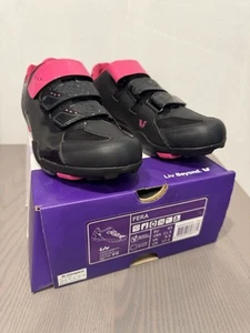 Giant Liv Fera Cycling Shoe EU 43 US 11.5 Black/fuchsia - Picture 1 of 6