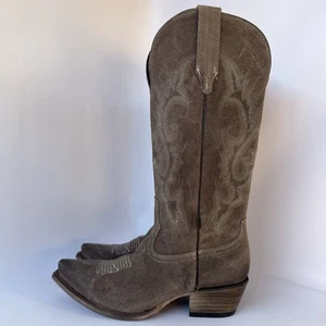 Freebird by Steven WOODLAND Women's Sz US 9 Mid-Calf Distressed Leather Boots - Picture 1 of 24