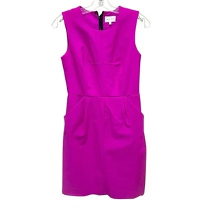Milly Sleeveless Sheath Dress Pink Purple Women’s Size 0 - Picture 1 of 11