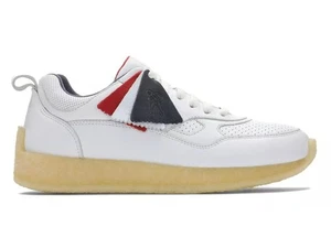 Clarks Originals Lockhill Weiß Leder Schuhe Sneaker Gr. UK 6-12 UVP 150£ - Bild 1 von 8