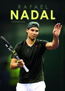 Rafael Nadal 2026 Calendar 2026 A3 (297 X 420 mm) Full Colour - Picture 1 of 5