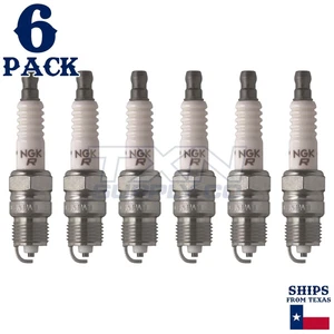 6 Pack NGK V-Power Spark Plugs 1978-1987 for GMC Caballero 3.3L 3.8L - Picture 1 of 3