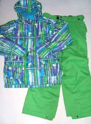 Niña 14 Spyder XtL Esquí Snow Board Chaqueta y PASEO Snowboards Pantalones Invierno Cálido Foto 1 de 4