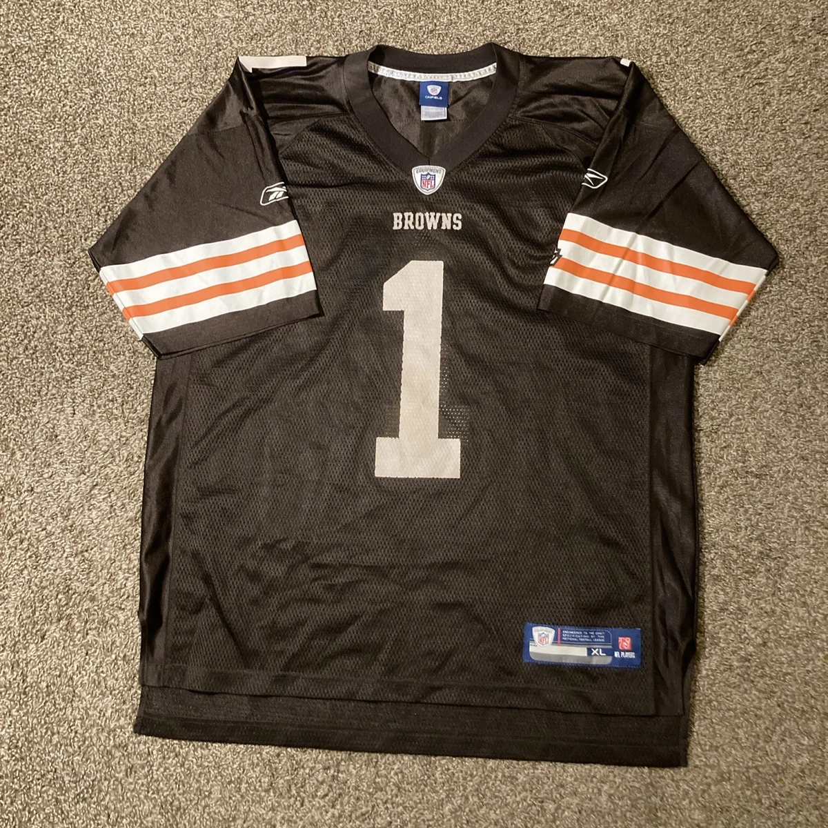 Cleveland Browns 5番 Reebok XLシャツ Cleveland Browns 5番 Reebok XLシャツ グラフィック ショートスリーブ