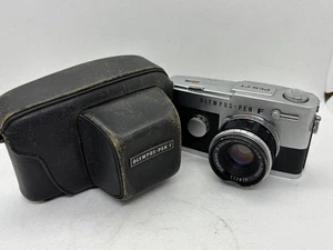 OLYMPUS PEN FT Half Frame Film Camera 38mm w/case JAPAN - Picture 1 of 10