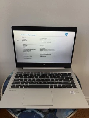 HP PROBOOK 440 G7 INTEL CORE I7-10510U 1.80GHZ 16GB RAM NO HD - Image 1 of 4