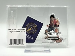 Juego de Cartas One Piece Soporte Acrílico Vol 1 Exclusivo Edición Limitada - Imagen 1 de 2