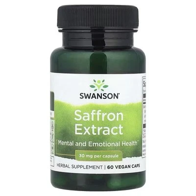 Swanson Saffron Extract - 60 vcaps (599,80 EUR/kg)