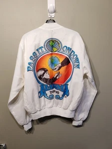 Chaqueta de satén vintage Alabama Band años 90 Pass It On Down Tour M Swingster Country - Imagen 1 de 13