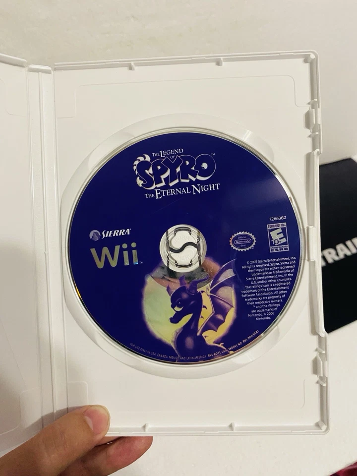Legend of Spyro: The Eternal Night 任天堂 Wii 仅光盘 — 第 1/1 张图片