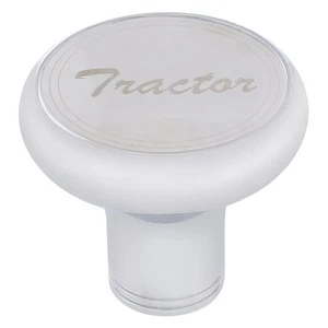 23386 - Air Brake Valve Control Knob - "Tractor" Deluxe, Stainless Plaque Wit... - Picture 1 of 2