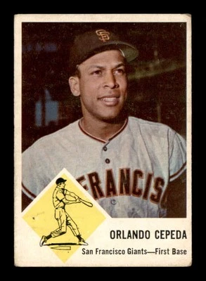 1963 Fleer #64 Orlando Cepeda   G/VG X3468119 - Image 1 of 3