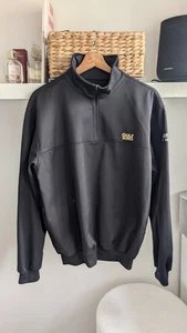 Galvin Green Gore Wind stopper Golf World 1/4 Zip Black Size M - Picture 1 of 10