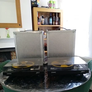 Citronic CS 300D DJ turntable Performer vinyl record player X2 - Picture 1 of 10
