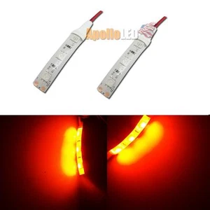 2pcs 12v High Quality 5050-SMD Yellow LED Car Interior Exterior use Strip Lights - Bild 1 von 5