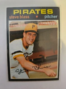 1971 TOPPS STEVE BLASS #143A VG/EX COMBINED SHIPPING - Picture 1 of 2
