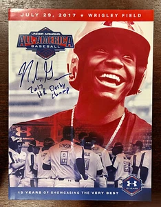 NOLAN GORMAN Signed 2017 Under Armour All America Game Program DERBY INSCRIPTION - Picture 1 of 2