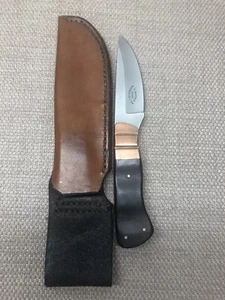This Beautiful Well Made Custom Fixed Blade Knife By Alan Bloomer  Maquon, IL - Picture 1 of 12