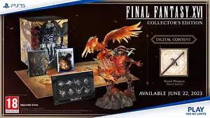 FINAL FANTASY XVI - COLLECTOR'S EDITION - PS5 - PLAYSTATION 5 - NUOVO SIGILLATO - Foto 1 di 6