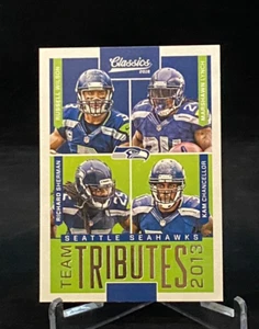 Classics 2013 Team Tributes #7 2016 Russell Wilson, Lynch, Sherman, Chancellor - Imagen 1 de 2