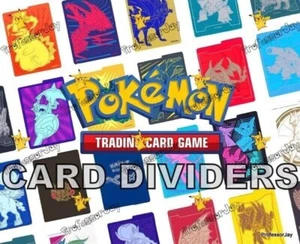 Pokémon 151 Cards VINTAGE ELITE TRAINER BOX DECK STORAGE DIVIDER SEPARATORS TCG - Picture 1 of 76