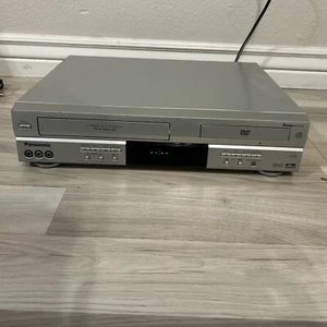 Panasonic PV-D4734S 4-Head Hi-Fi DVD VCR Recorder Player Combo Tested no Remote - Picture 1 of 10