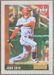 2022 Panini Diamond Kings #124 Juan Soto SP ARTIST PROOF Silver #d /99 FREE SHIP