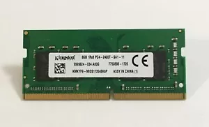 KINGSTON 8GB 1RX8 PC4-2400T DDR4 KMKYF9 MEMORY RAM 60 DAYS WARRANTY! - Picture 1 of 2