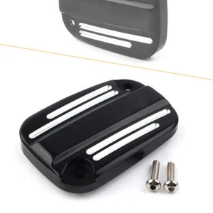 Front Stripe Hauptbremszylinder Abdeckkappe passend für Harley Touring 08- Trike 09 -13 - Bild 1 von 10