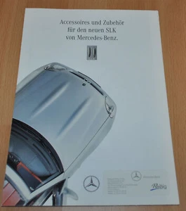 Mercedes Benz SLK W203 Accessories Brochure Prospekt 0496 - Picture 1 of 3