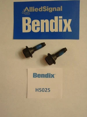 BENDIX H5025 -  KEY RETAINING BOLT - HEX HEAD / BLACK -  FORD 1/2, 3/4 AND 1 TON Foto 1 de 4