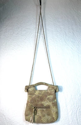 Bolso Bandolera Pequeño Bolso Cartera Foley & Corinna Imitación Piel de Serpiente Mango de Eslabones de Cadena Foto 1 de 4