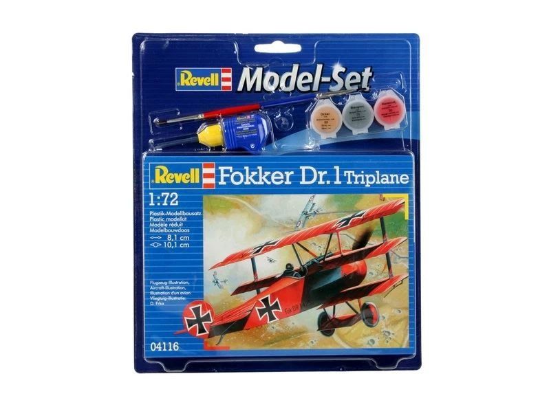 Revell - 1/72 Model Set Fokker Dr. 1 Triplane
