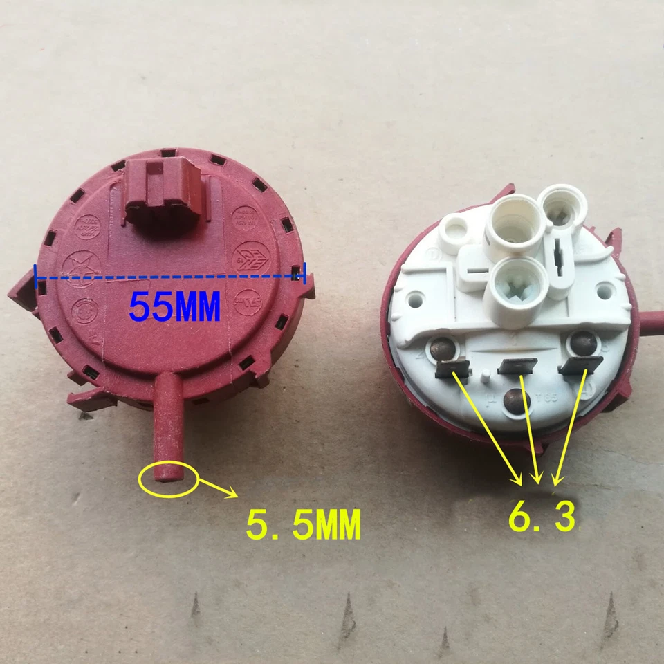 C-175/17-D01 Capteur de niveau d'eau Pressostat pour lave-vaisselle Lave-linge