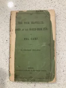 Charles Dickens, First Ed of 3 Stories, Poor Traveller, Very Scarce - Picture 1 of 9