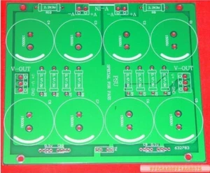 CRC 8 Capacitors Rectifier Filter Power supply PCB for Class A Pass Amplifier - Picture 1 of 3