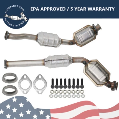 Fits FORD CROWN VICTORIA LINCOLN TOWN CAR 2002-2011 4.6L Catalytic Converter Set - Image 1 of 4