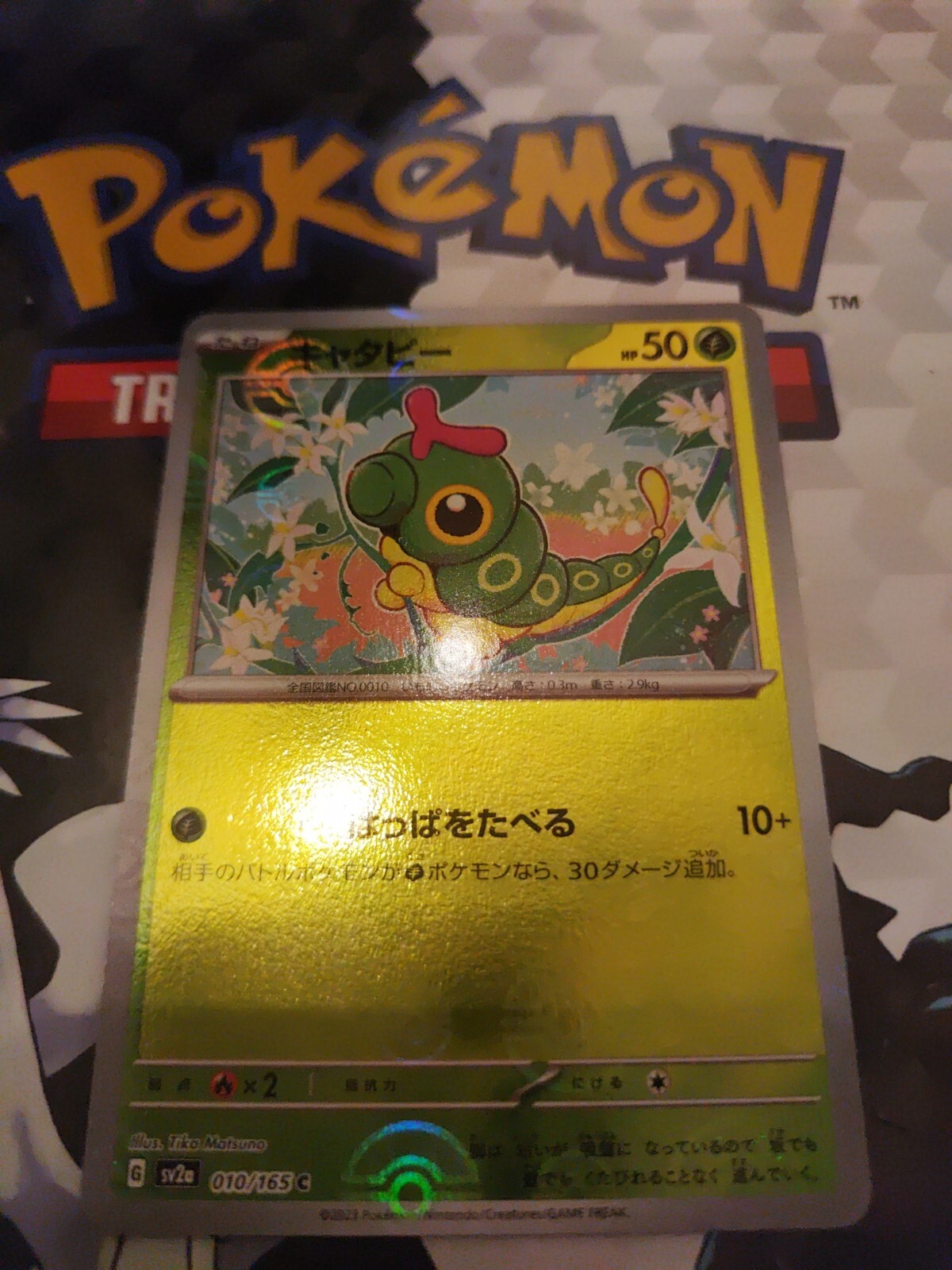 POKEMON JAPANESE CARD CARDS Caterpie 010/165 SV2A 151 OCG JAPAN 2023 MINT