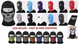 FULL FACE MASK HAT BIKE Mask Motorcycle Cycling Skateboard Ski Hiking Costume - Picture 1 of 25