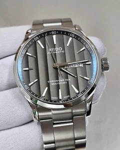 MIDO Multifort Auto 42MM Gray Dial Mens Watch M038.431.11.061.00 - STORE DISPLAY - Picture 1 of 8
